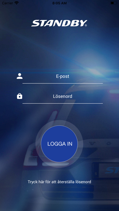 Standby Connect Screenshot