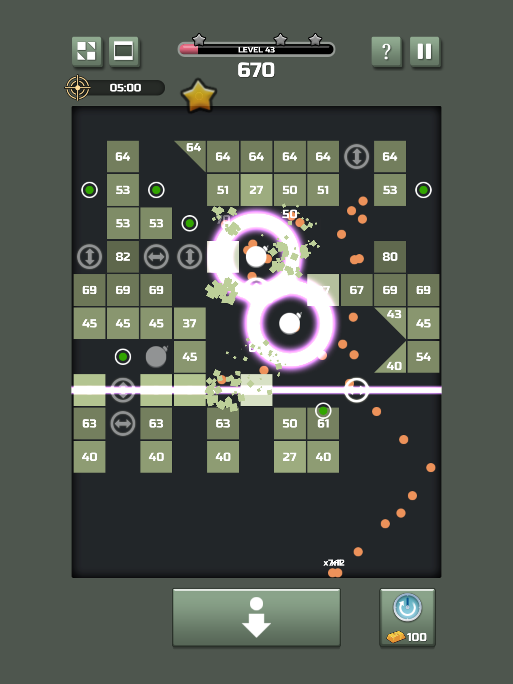 Super Bricks : Bricks Breaker