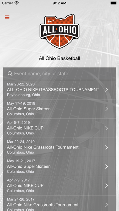 Screenshot #1 pour All Ohio Basketball