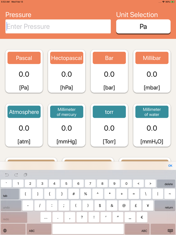 Screenshot #5 pour Pressure Units Converter