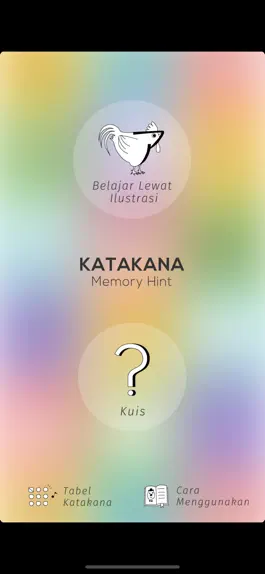 Game screenshot Katakana Memory Hint [Idn] mod apk