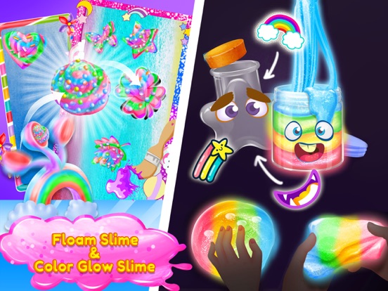 Fluffy Slime DIY Maker iPad screenshot