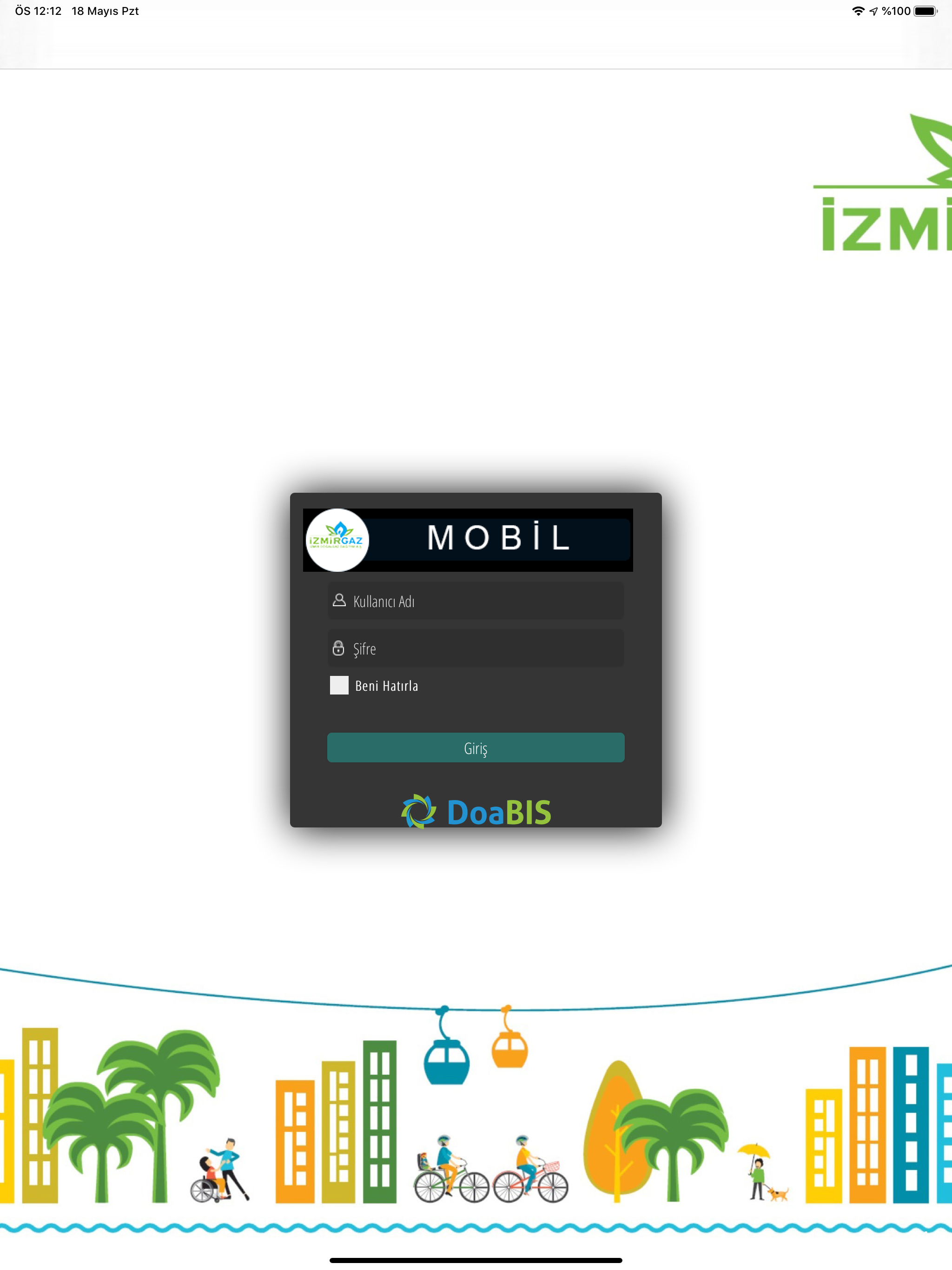 İZMİRGAZ CBS MOBİL