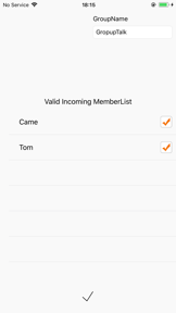 BLE Messenger screenshot