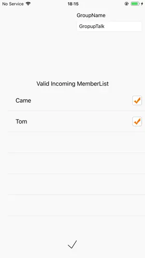 BLE Messenger screenshot 1