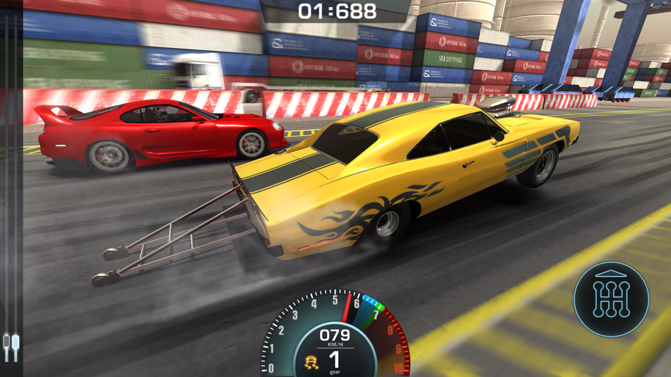 #1. Drag Battle: Race Car Games 3D (iOS) 由: Play Storm