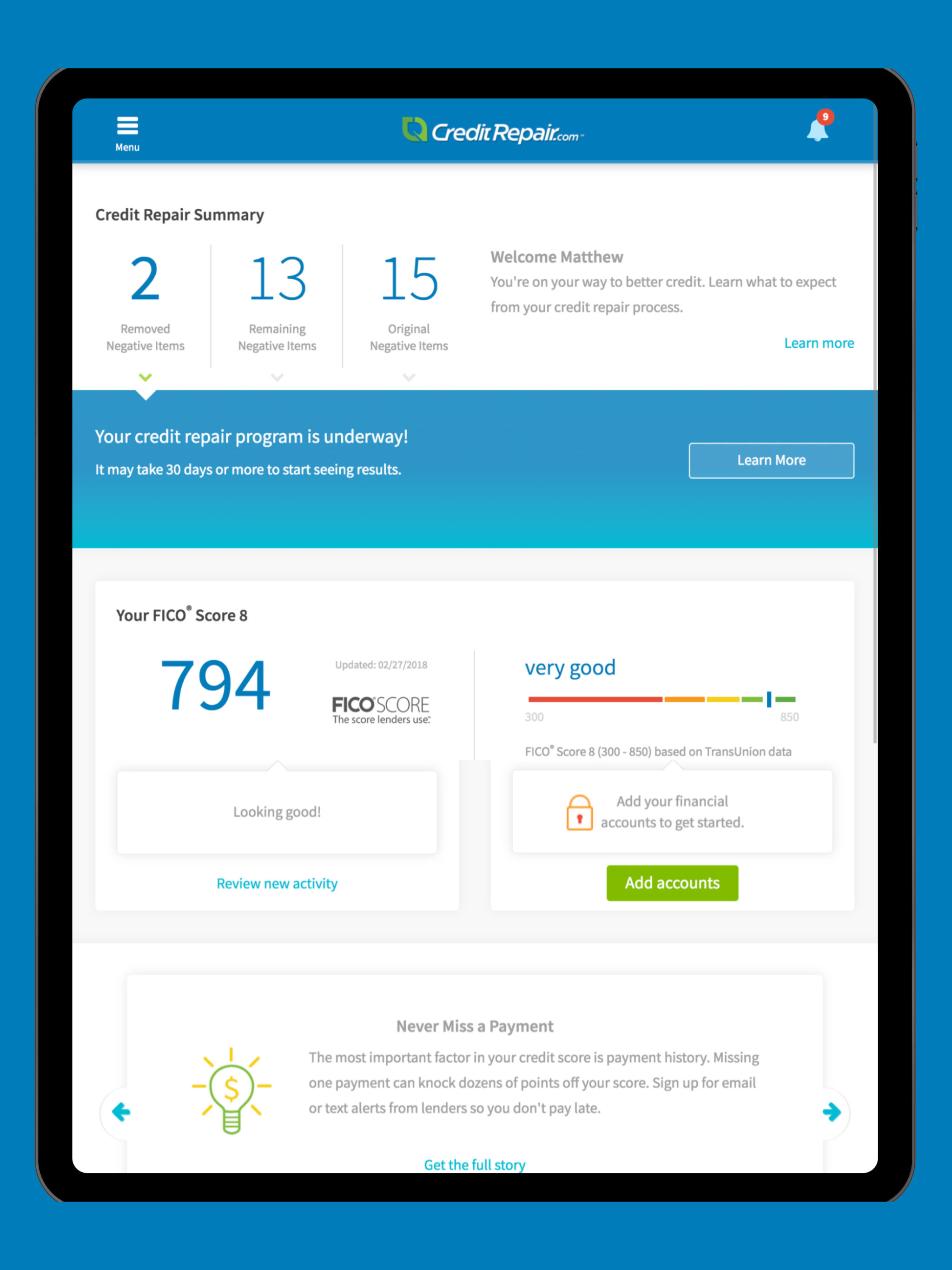 CreditRepair screenshot 5