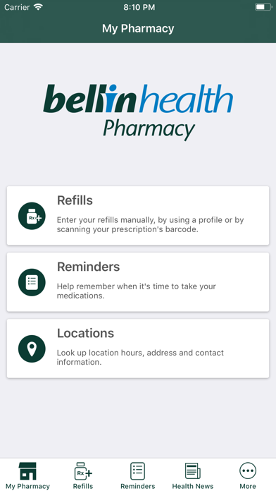 Screenshot #1 pour Bellin Health Pharmacy