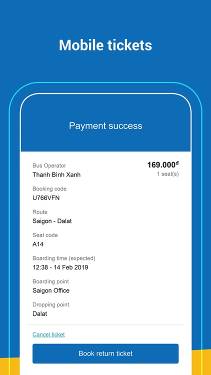 VeXeRe - Bus ticket booking screenshot-4