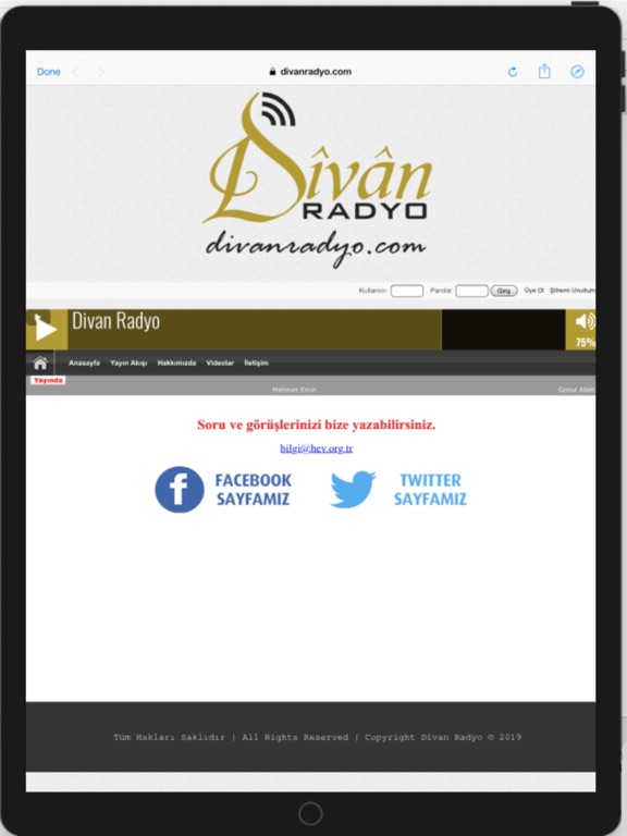 Screenshot #5 pour Divan Radyo