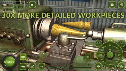 Lathe Machine 3D screenshot 3