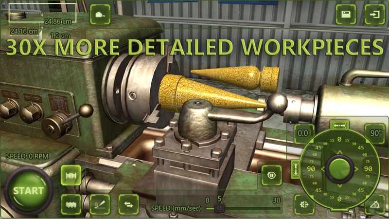 Torno Mecânico 3D screenshot 3
