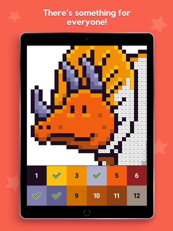 Pixel Tap: Color by Number iPad screenshot 4 - Games app