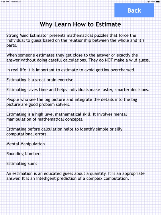 Strong Mind Estimator!