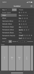 ScaleBud - AUv3 MIDI Keyboard screenshot #1 for iPhone