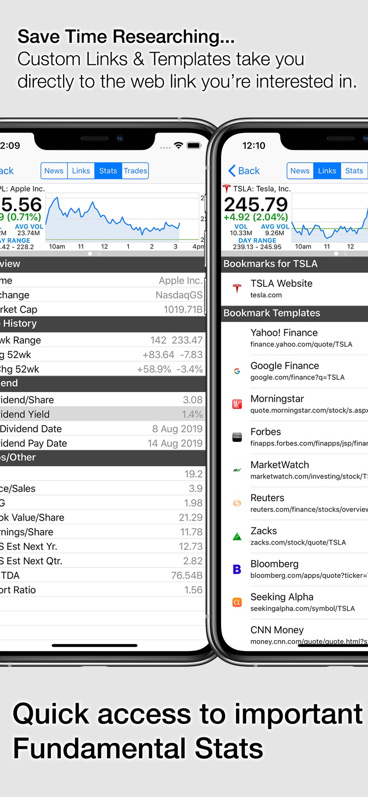StockSpy: Real-time Quotes iphone screenshot 3
