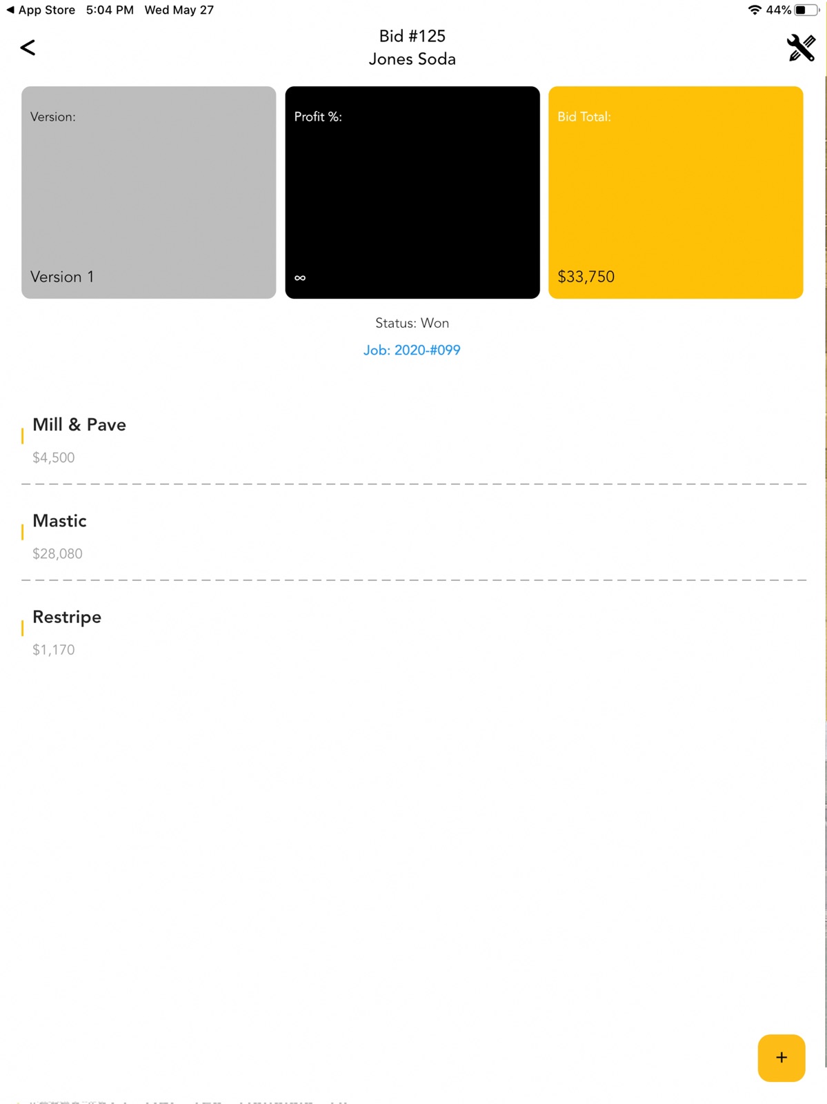PavementSoft ipad screenshot 1