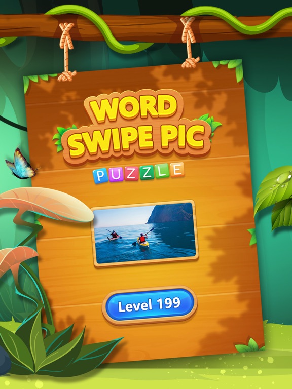 Word Swipe Pic iPad screenshot 5 - Games app