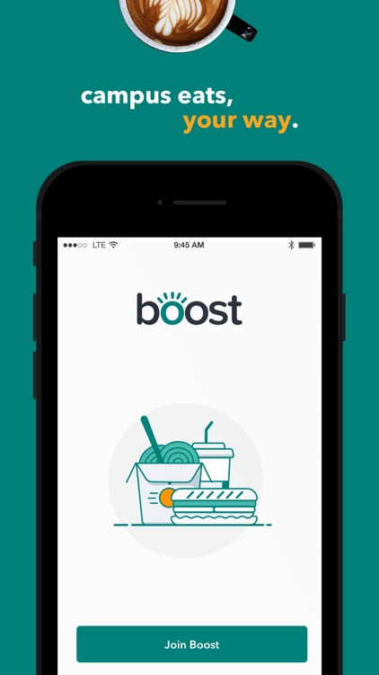Boost: Mobile Food Ordering