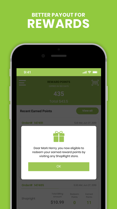 ShopRight Rewards Screenshot