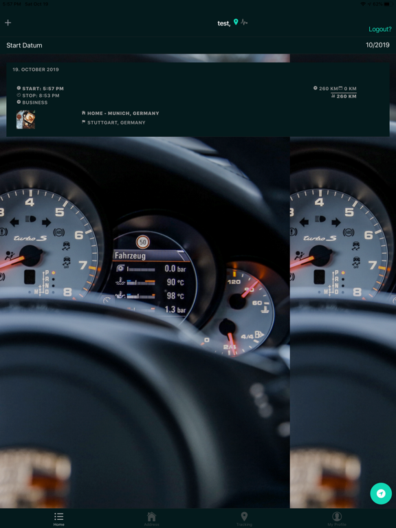 Logbook - Drivers Log Pro iPad screenshot