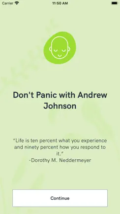 Don’t Panic with AJ iPhone image 1