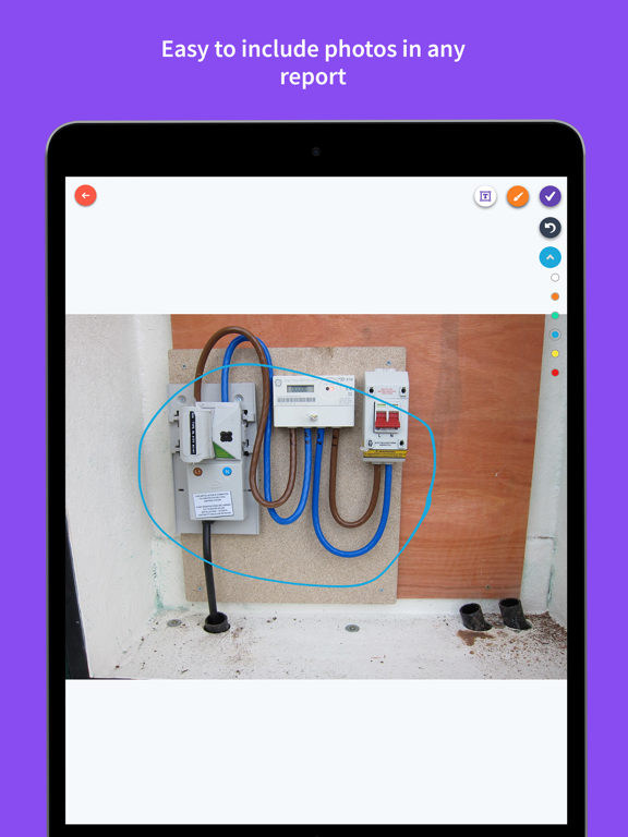 iControl: Construction reports iPad screenshot 3 - Business app