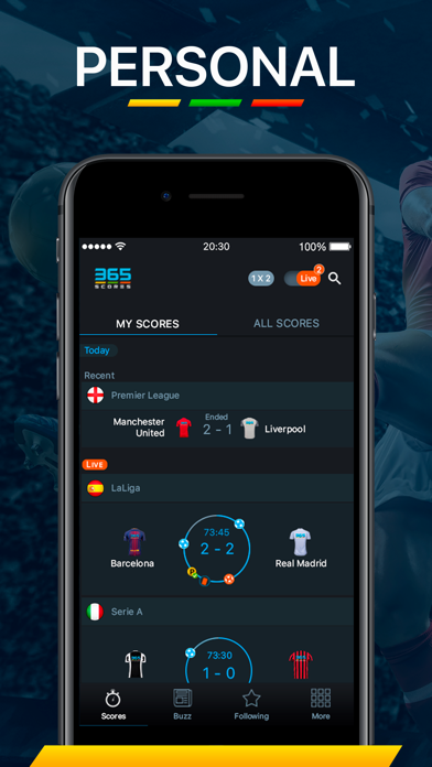 365Scores Screenshot 1