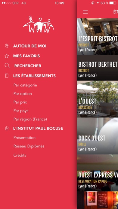 Le Guide Institut Paul Bocuse Screenshot