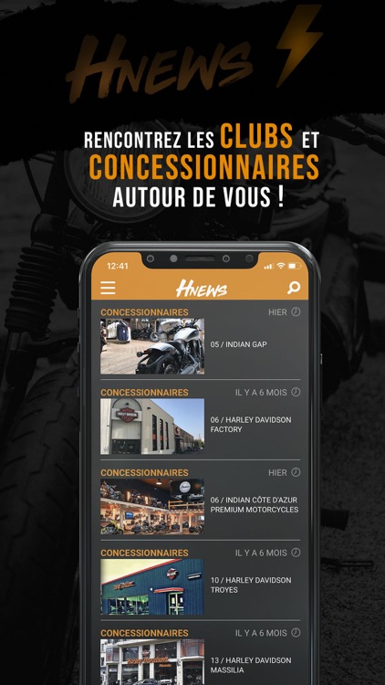HNews : L'app des bikers screenshot-6
