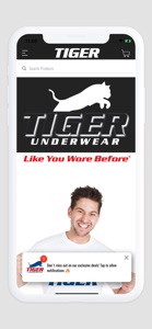 Tiger Underwear screenshot #1 for iPhone