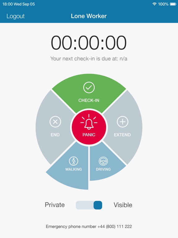 Screenshot #4 pour Cloud Lone Worker Pro