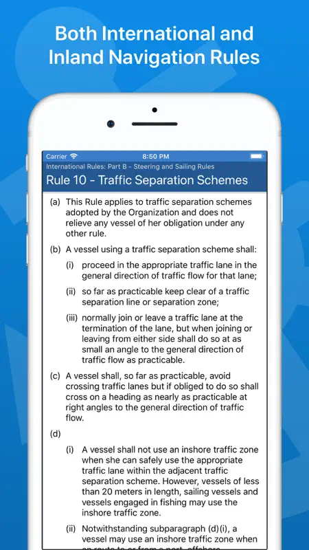 Navigation Rules screenshot 3 of 9