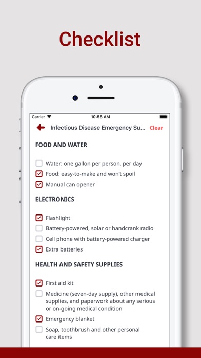 Delaware Public Health Screenshot