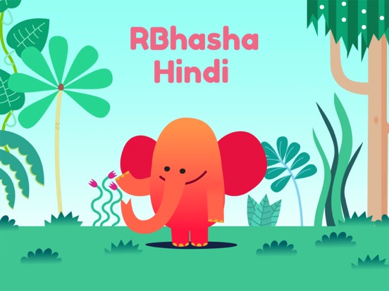 RBhasha Hindi iPad app afbeelding 1