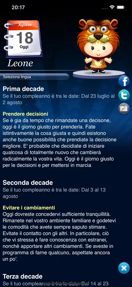 Oroscopo HD