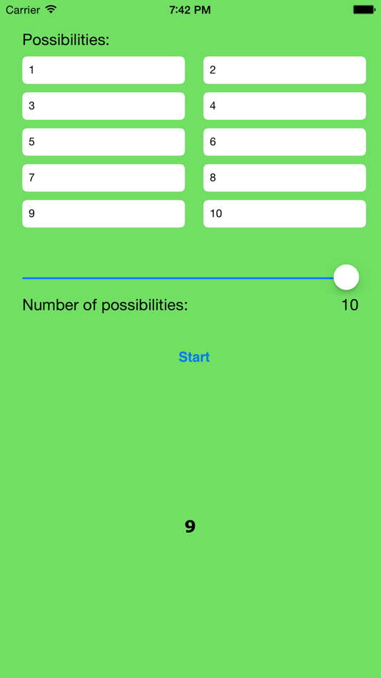 #4. iChance - Totally random (iOS) 由: Alexander Eichhorn