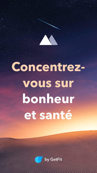 Screenshot #1 pour Meditation & Sommeil de GetFit