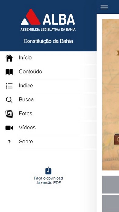 Screenshot #2 pour Constituição da Bahia