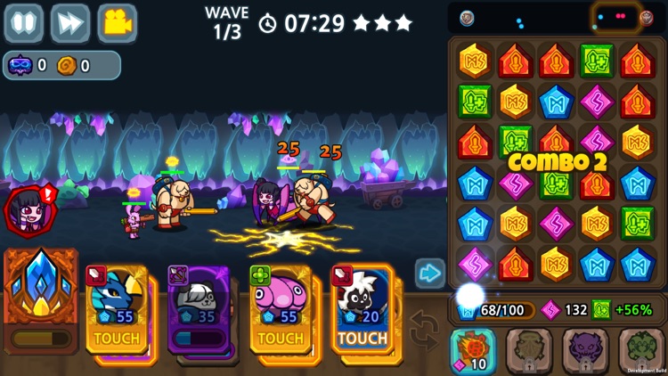 Puzzle Defense: Match 3 Battle screenshot-3