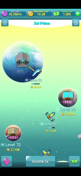Game screenshot Idle Space Dynasty mod apk