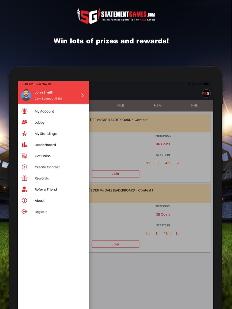 【图】StatementGames Fantasy Sports(截图3)
