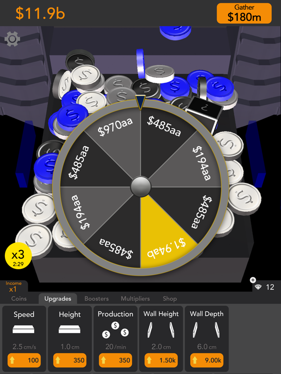 Screenshot #5 pour Idle Coins-Fortune Coin Pusher