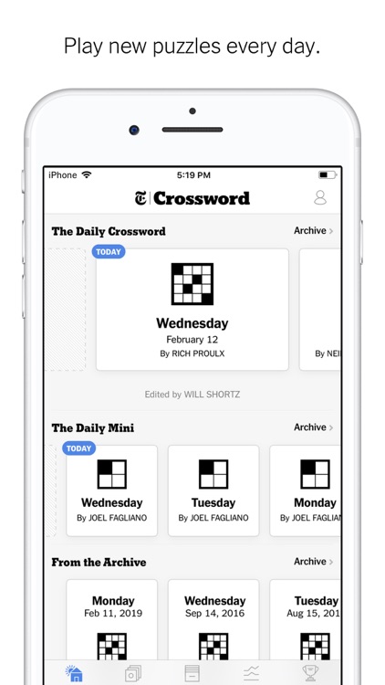 New York Times Crossword By The New York Times Company
