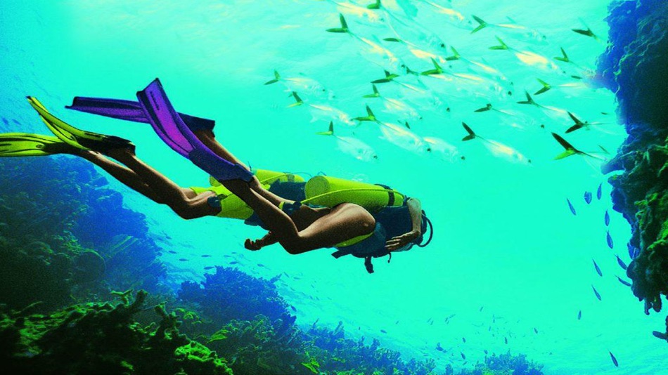 #1. Scuba Diving Swimming Sim (iOS) 由: Sajid Hussain