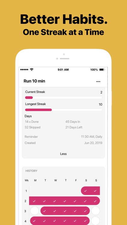 Habits - Track New Habits screenshot-3