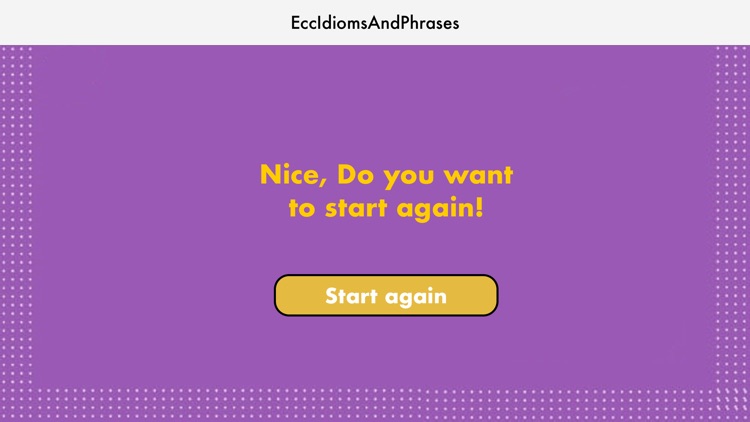 EccIdioms And Phrases MCQ screenshot-3