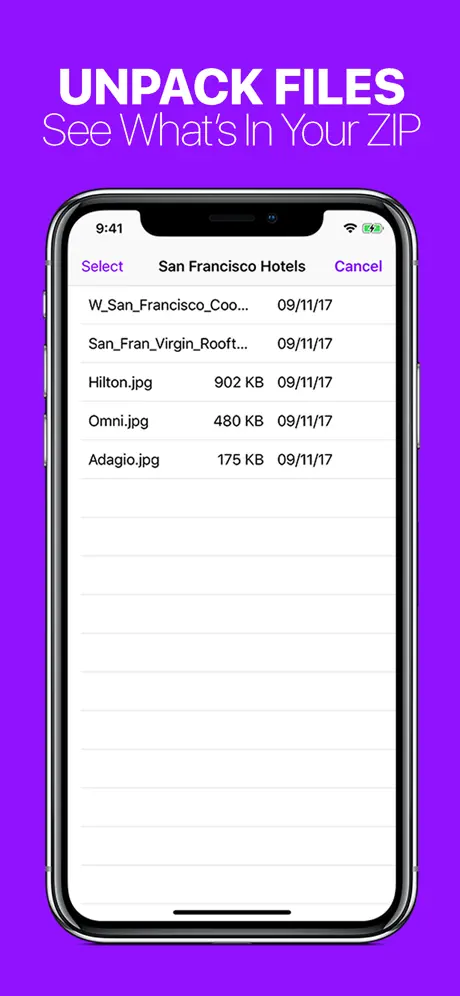 Compress Files with Zipped