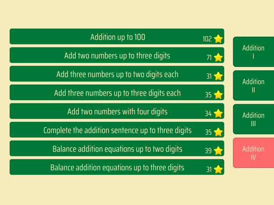 Math Shot Addition iPad screenshot
