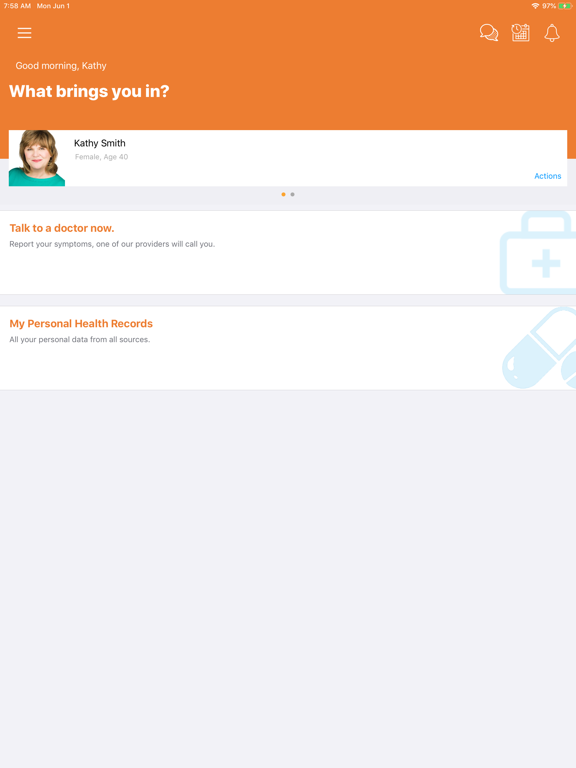 MedAtWork iPad screenshot 2 - Medical app